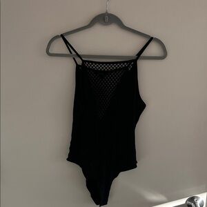 Women's Black Bodysuit